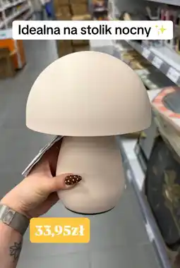Action Lampka nocna w kształcie grzybka oferta