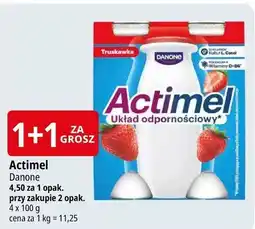 E.Leclerc Jogurt truskawka Danone Actimel oferta