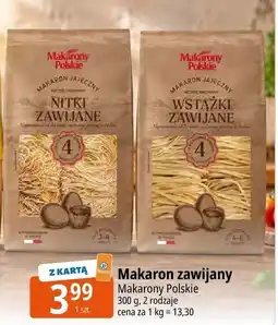E.Leclerc Makaron 4-jajeczny wstążki Makarony Polskie oferta