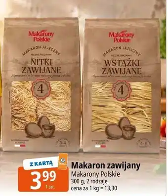 Makaron 4-jajeczny wstążki Makarony Polskie