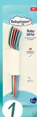 Rossmann Babydream, łyżeczki dla niemowląt, 5 szt oferta