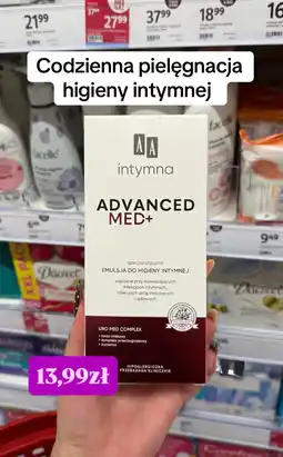 Rossmann AA Intymna Advanced Med+ Emulsja do higieny intymnej oferta