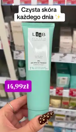 Rossmann Żel do mycia twarzy normalizujący LAAB oferta