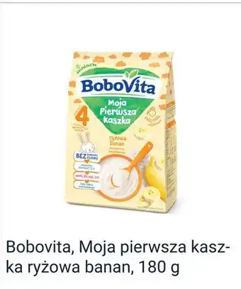Bobovita, Moja pierwsza kaszka ryżowa banan