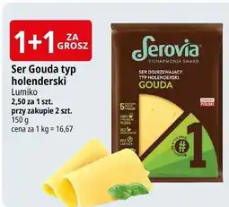 E.Leclerc Ser typu holenderskiego gouda Serovia oferta