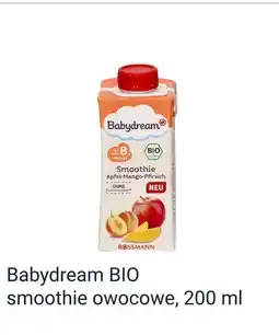 Rossmann Babydream BIO smoothie owocowe oferta