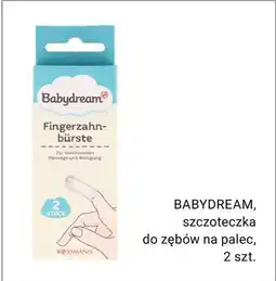 Rossmann BABYDREAM, szczoteczka do zębów na palec, 2 szt oferta