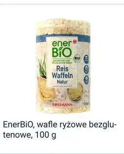 Rossmann EnerBio, wafle ryżowe bezglutenowe oferta