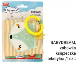 Rossmann BABYDREAM, zabawka książeczka tekstylna ,1 szt oferta