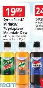 E.Leclerc Syrop Pepsi/Mirinda/7Up/Lipton/Mountain Dew Sodastream oferta