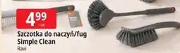 E.Leclerc Szczotka do naczyń/fug Simple Clean Ravi oferta