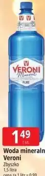 E.Leclerc Woda mineralna Veroni Zbyszko oferta