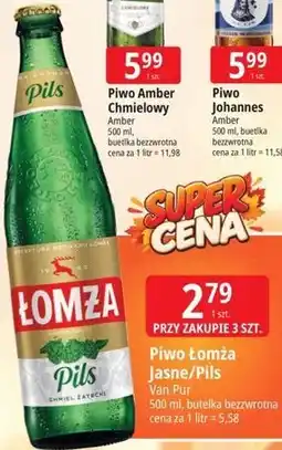 E.Leclerc Piwo Łomża Jasne/Pils oferta