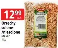 E.Leclerc Orzechy solone/niesolone Makar oferta