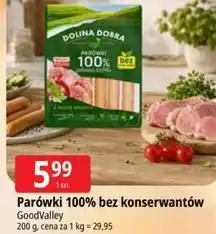 E.Leclerc Parówki 100% bez konserwantów GoodValley oferta