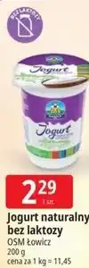 E.Leclerc Jogurt naturalny bez laktozy OSM Łowicz oferta