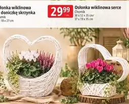E.Leclerc Osłonka wiklinowa serce Chomik oferta