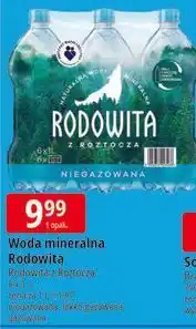 E.Leclerc Woda mineralna Rodowita oferta