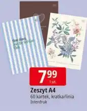 E.Leclerc Zeszyt A4 Interdruk oferta
