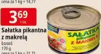 E.Leclerc Sałatka pikantna z makrelą Łosoś oferta