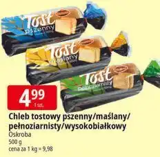 E.Leclerc Chleb tostowy pszenny/maślany/pełnoziarnisty/wysokobiałkowy Oskroba oferta