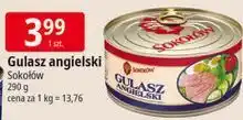 E.Leclerc Gulasz angielski Sokołów oferta