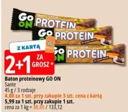 E.Leclerc Baton proteinowy GO ON Sante oferta