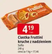 E.Leclerc Ciastka Fruttini kruche z nadzieniem Sofio oferta