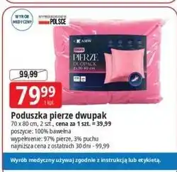 E.Leclerc Poduszka pierze dwupak AMW oferta