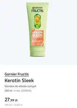 Rossmann Garnier Fructis Keratin Sleek Szampon do włosów suchych oferta