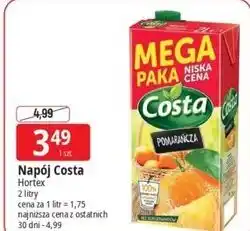 E.Leclerc Napój Costa Hortex oferta