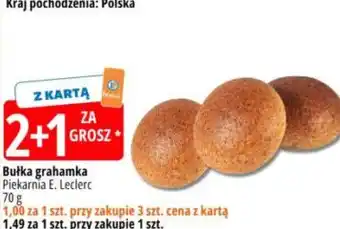Bułka grahamka Piekarnia E. Leclerc