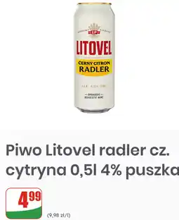 Dino Piwo Litovel radler cz. cytryna 0,5l 4% puszka oferta