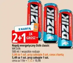 E.Leclerc Napój energetyczny Dzik classic WK Dzik oferta
