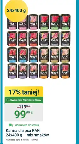 ERLI Karma dla psa Rafi oferta