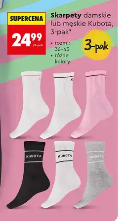 Biedronka Skarpety męskie Kubota oferta