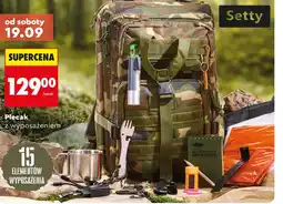 Biedronka Plecak Setty oferta
