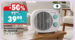 Biedronka Termowentylator Ravanson oferta
