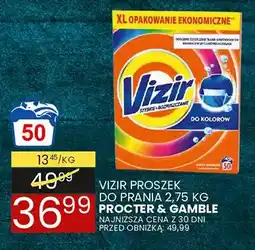 Wafelek Proszek do prania Vizir oferta