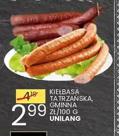 Wafelek Kiełbasa tatrzańska Unilang oferta