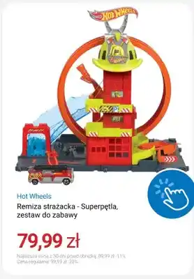 Remiza strażacka - Superpętla zestaw do zabawy Hot Wheels