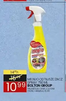 Wafelek Odtłuszczacz spray Meglio oferta
