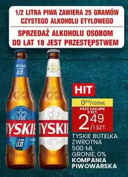 Wafelek Piwo Tyskie Gronie oferta