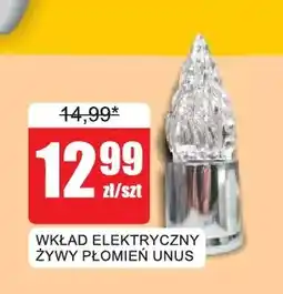 Bingo Wkład elektryczny Żywy Płomień Unus oferta