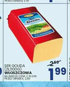 Wafelek Ser gouda Włoszczowa oferta