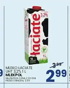 Wafelek Mleko UHT Łaciate Mlekpol 3,2% oferta