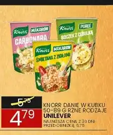 Wafelek Danie w kubku Knorr oferta