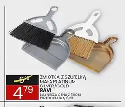 Wafelek Zmiotka z szufelką mała Platinum Silver/Gold Ravi oferta