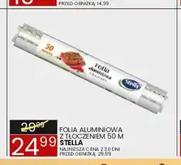 Wafelek Folia aluminiowa z tłoczeniem 50 m Stella oferta