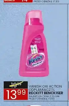 Wafelek Odplamiacz Vanish Oxi Action oferta